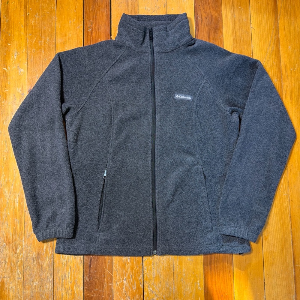 Columbia Women's Benton Springs Full Zip Fleece Jacket M - Gray